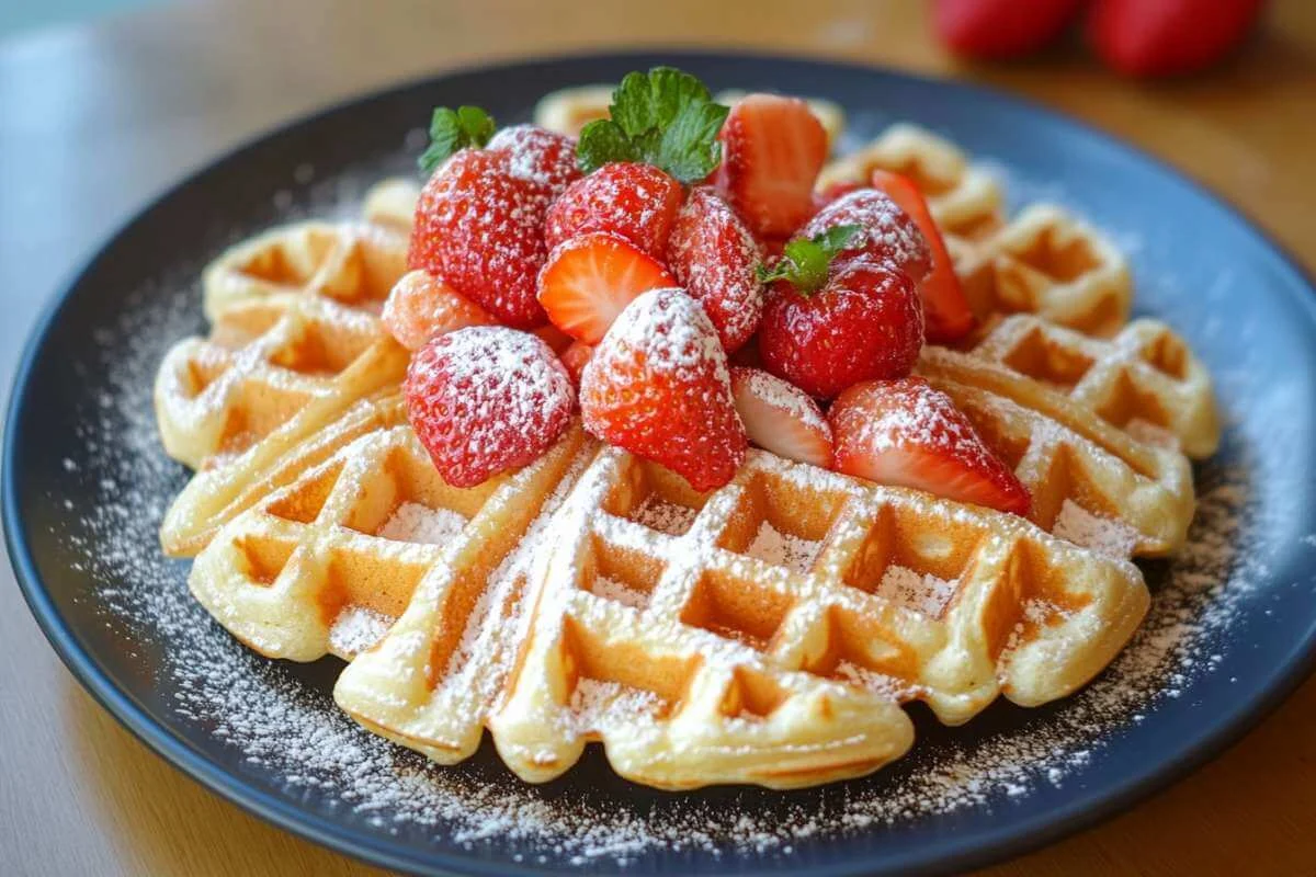 Sourdough Waffles: A Crispy and Fluffy Treat