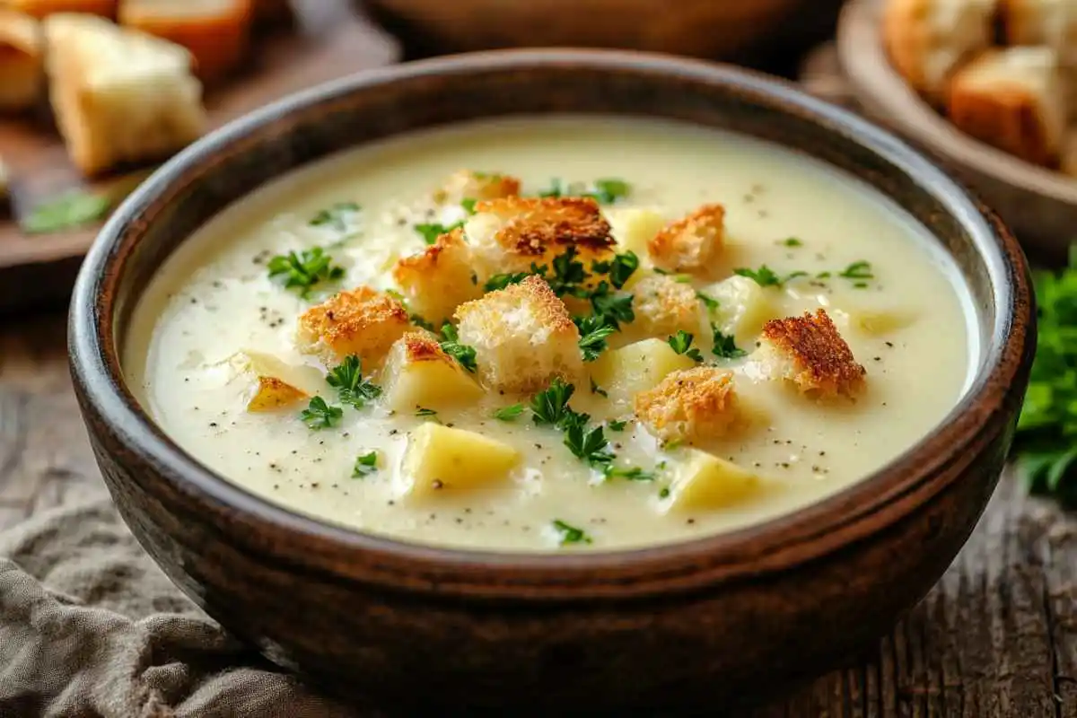 4 ingredient potato soup