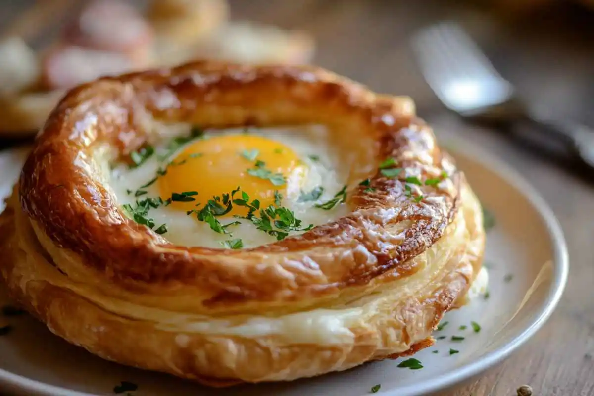 Breakfast Hot Pockets with Puff Pastry