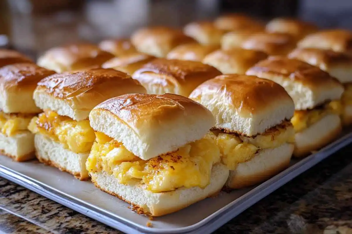Irresistible Breakfast Sliders with Sweet Rolls