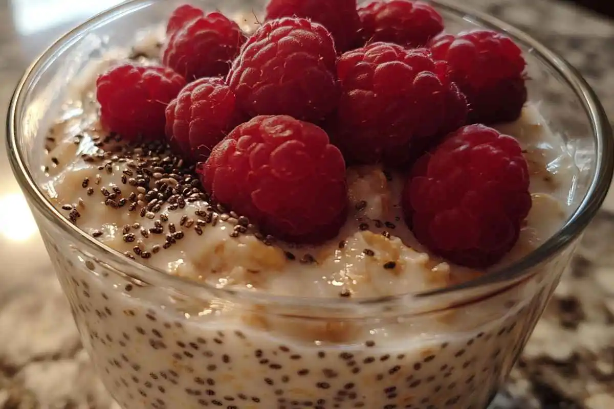 Overnight Oats with Chia Seeds