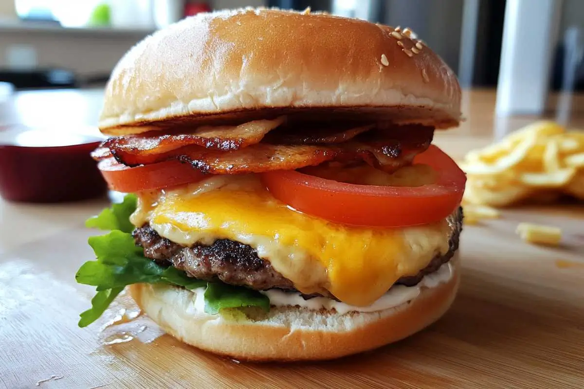 breakfast burger recipe