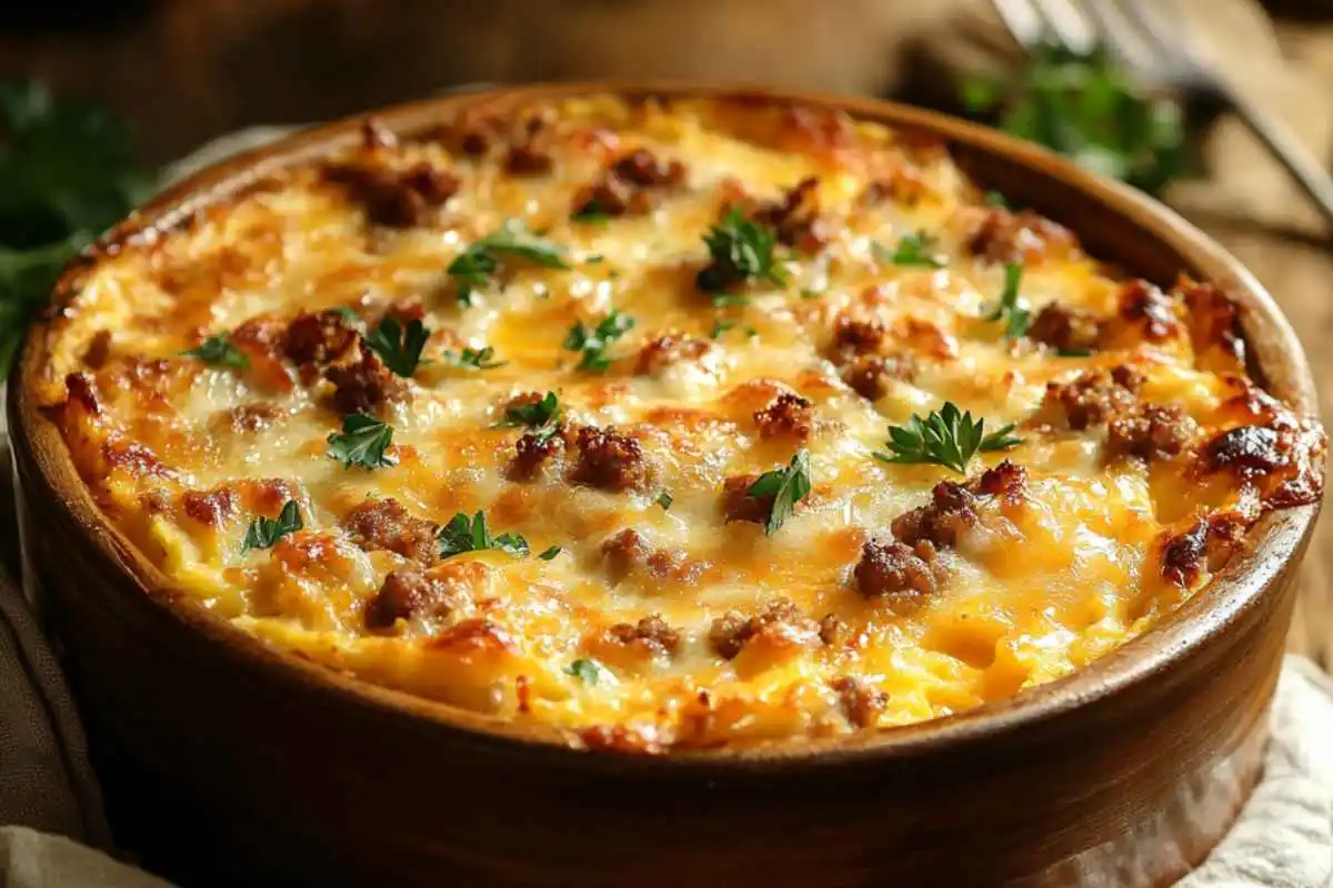 pioneer woman sausage egg hash brown casserole