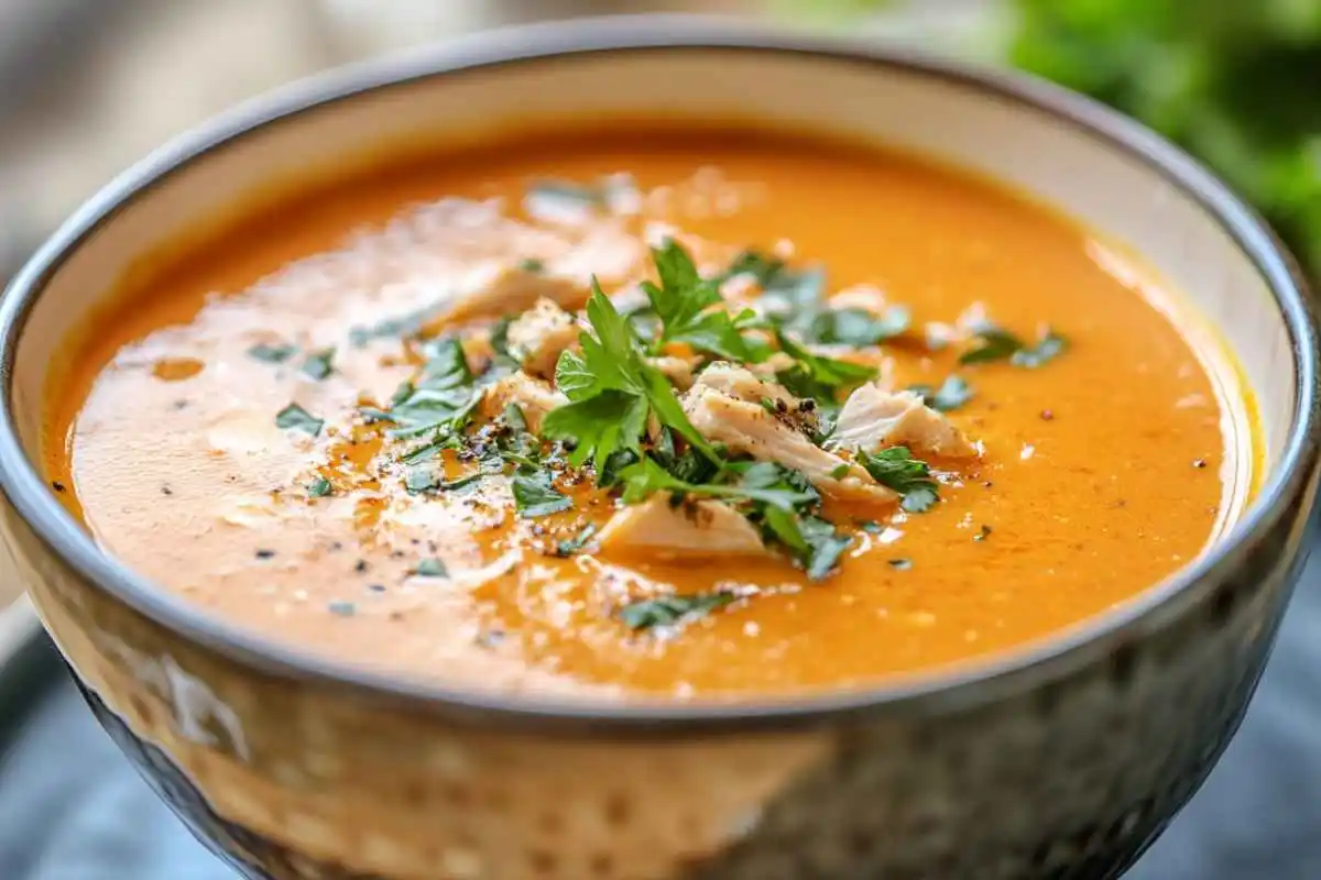 Smoky Chicken Tomato Bisque