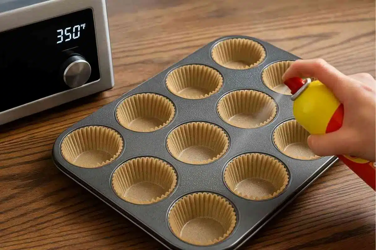 prepare the muffin